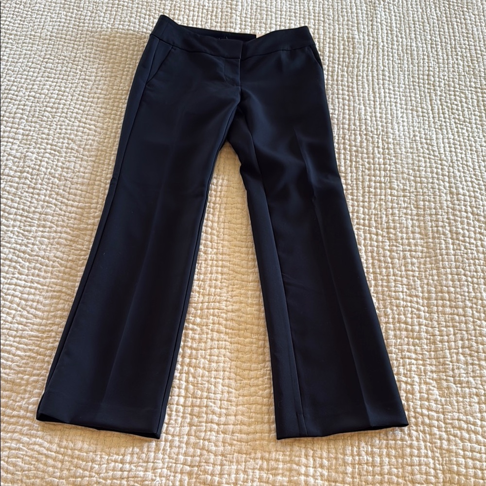 Black Women's Trouser Pants NWT Ann Taylor  00P